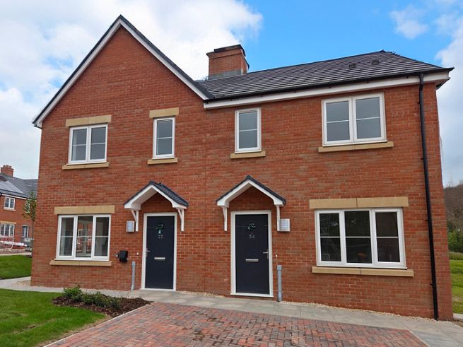 Typical house type at Cholstrey Road